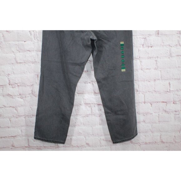 LL Bean Double L Jeans Classic Fit Straight Leg Black Size 40x29 - Picture 5 of 11